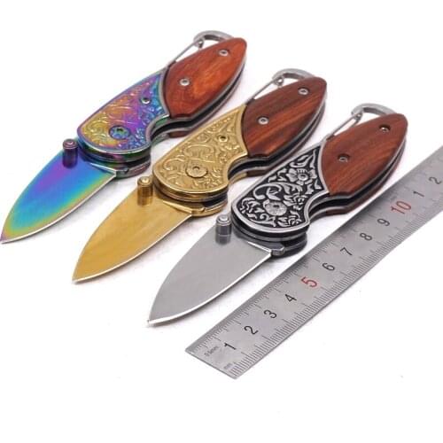 Survival Multi-function Folding Knife Camping Keychain Tactical Knives Self-defense Tools Pocket Hunting Rescue Outdoor Knife