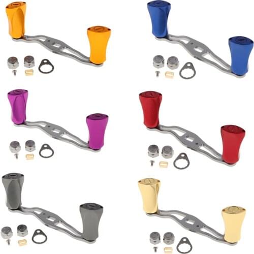 CNC Full Metal Water Drop Reel Handle & Knob Baitcasting Fishing Reel Rocker