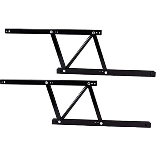 2x Mechanism Spring Hinges Folding Table Desk Lifting Hinges for Furniture Table Desk Cupboard Cabinet Door