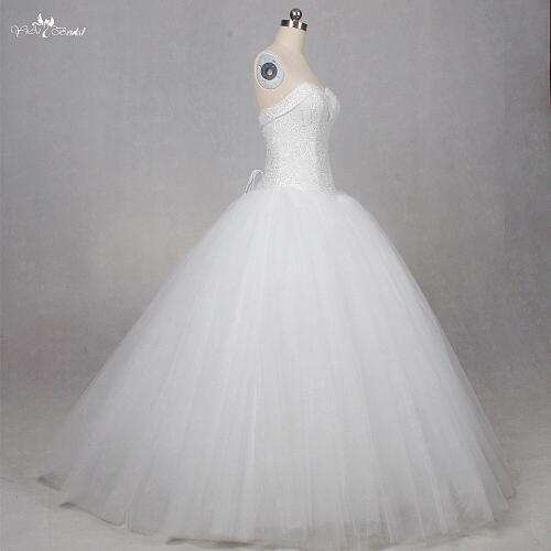 RSW1259 Yiaibridal Real Job Photos real price Bling Bling Ball Gown Floor Length Beaded Wedding Dress Robe De Princesse