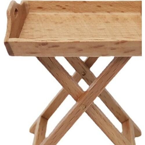 1:12 Scale Snack Desserts Rack Shelf Dinner Room Garden Scenery Decoration