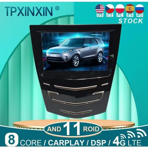 For Cadillac ATS ATSL XTS SRX CTS Android 11 Car Stereo Car Radio with Screen Tesla Radio Player Car GPS Navigation Head Unit