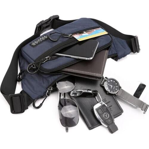 2020 Chest Bag For Men Sport Designer Multifunction Sling Clutch Purse For Phone Waterproof Belt Sac A Main Mochilas Para Hombre