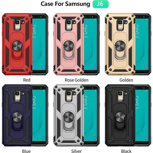 Sunjolly Case for Samsung Galaxy J6 Wallet Stand Flip PU Leather Phone Case Cover coque capa Samsung Galaxy J6 Case Cover