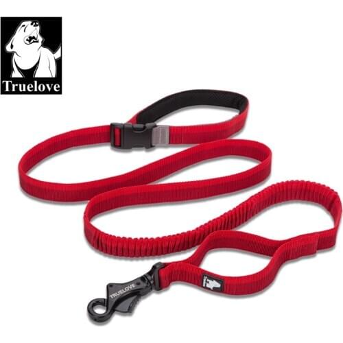 Truelove Elastic Bungee Dog Leash Rope Nylon Leash Running Comfortable Dogs Leash For Medium Large Dogs Running Jogging Walking