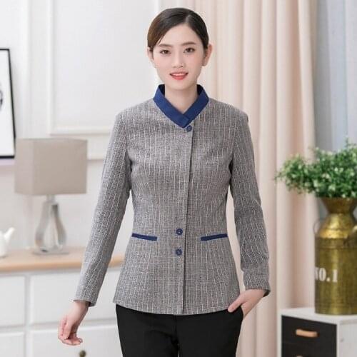 Housekeeping uniforms hotel supplies maid hotel cleaner uniform workwear cleaning service uniform waitress clothing DD1637
