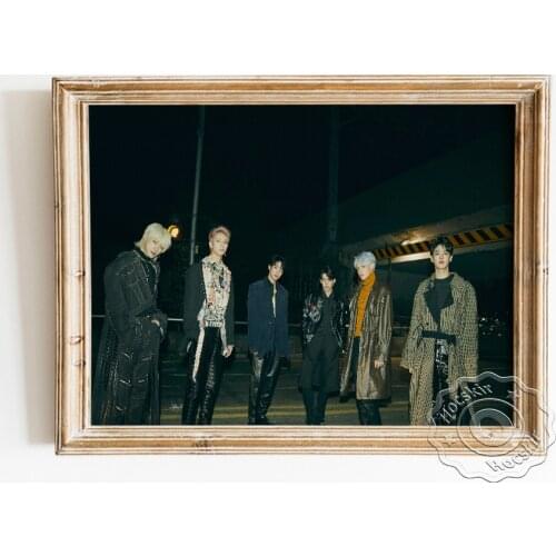 VICTON K-pop Music Male Group Modern Poster, Fashion Magazine Handsome Boy Art Prints, Star Portrait Wall Stickers Home Decor