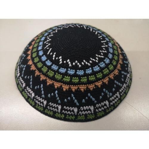 HIGH QUALITY HANDMADE KNITTED YARMULKE KIPPAH KIPPOT