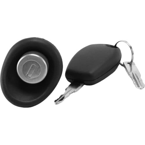 Tailgate Trunk Back Lock with Two Keys for Renault Twingo Logan 7701367940