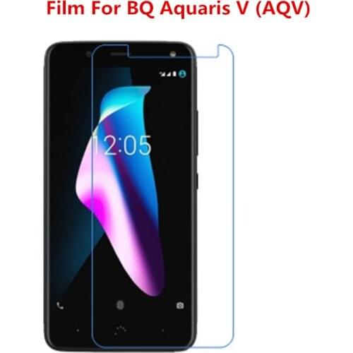 1/2/5/10 Pcs Ultra Thin Clear HD LCD Screen Protector Film With Cleaning Cloth Film For BQ Aquaris V (AQV)