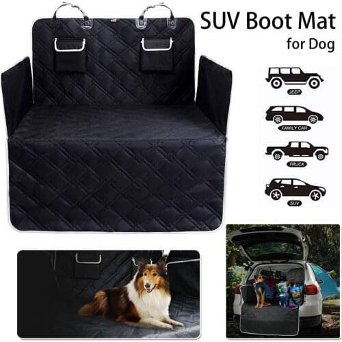 1PCS Car Pet Pad Black Anti-tear Waterproof Oxford Fabric Strip Side Protection Universal Car Trunk Dog Blanket Protection Pad