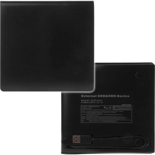 12.7MM USB 3.0 SATA Optical Drive Case Kit External Mobile Enclosure DVD/CD-ROM Case for Notebook Laptop without Drive