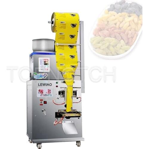 Back Seal Automatic Grain Packing Machine Salt Msg Sugar Automatic Packaging Machine