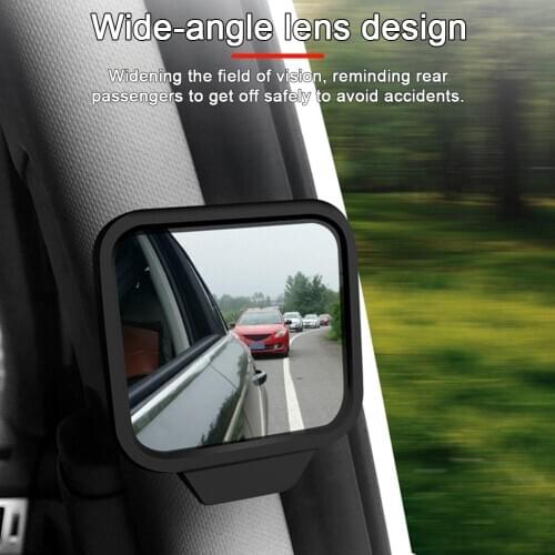 Car Two-row Interior Rear-view Mirror B-pillar Observation Mirror Auxiliary Mirror Baby Mirror