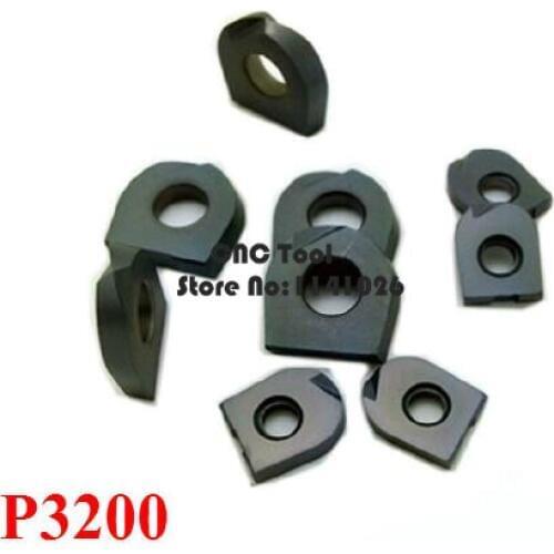 Free shipping 10PCS P3200-D08/D10/D12/D16/D20 Ball Carbide Insert For High Percision Cutting suitable to T2139 Holder