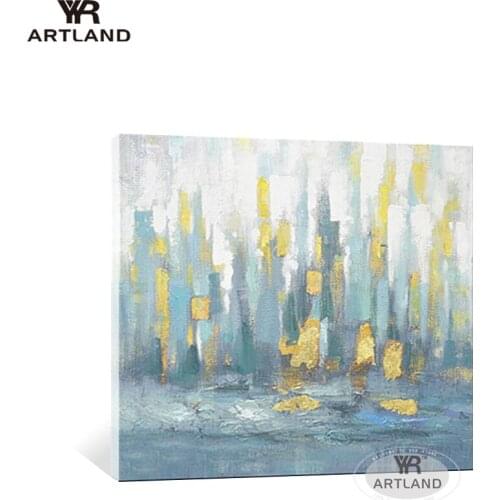 Large sizes 100% Handmade oil painting on canvas acrylic abstarct landscape wall art home decoration for living room sofa back