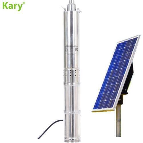 Kary 24v centrifugal dc solar water pump submersible pump with MPPT Controller 8000L/H max lift 8m