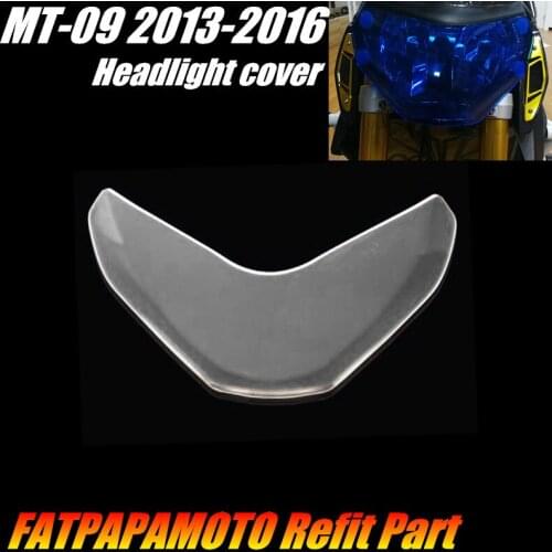 FOR YAMAHA MT-09 MT09 MT 09 2013 2014 2015 2016 Motorcycle Accessories Headlight Protection Guard Cover