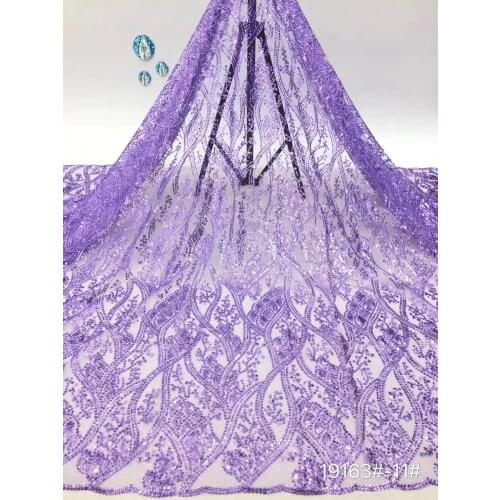 French Mesh Lace Fabric With Sequin Fabric 2021 High Quality Lace African Lace Fabric For Wedding D4163