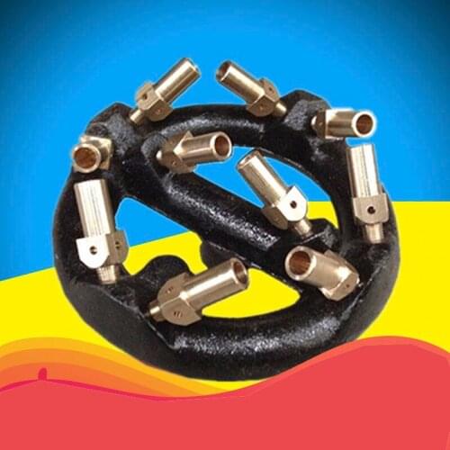 Brass Tips Cast Iron Jet Burner For kichenware manufactures family functions outdoor cooking Natural Gas Cast Iron Jet Burner