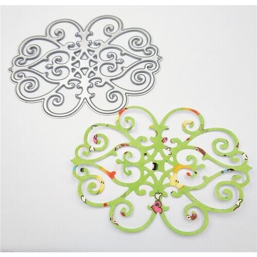 Metal Flower imprint paper die cutting dies for Scrapbooking/DIY Easter wedding Halloween Easter card