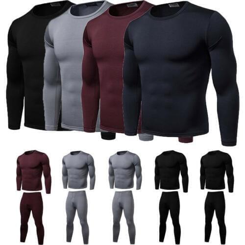 New Mens Tactical Winter Warm Fleece Underwear Thermal Under clothes Sports Outdoor
