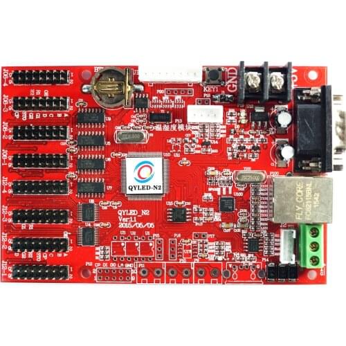 PLC Configuration Software MODBUS Control Network Port 485 Text LED Display Board Kanban System Control Card