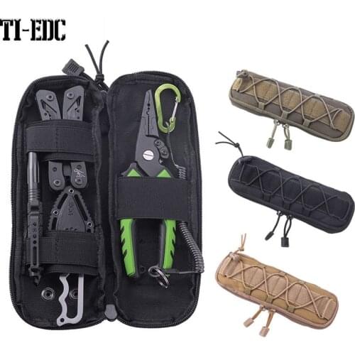 Tactical 1000D EDC Tool Sheaths Folding Knife Holster,Hunting Bags,Flashlight Holster/Tactical pen Sheath/for Multitool Sheath