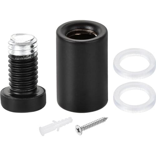 Uxcell 16x33mm Standoff Screws Wall Mount Sign Holders with Accessories 12pcs