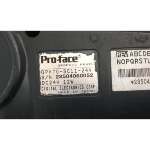 Touch screen GPH70-SC11-24V , 90% appearance new ; 3 months warranty ; in stock, fast delivery