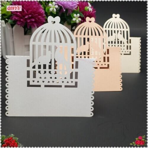 10pcs Laser Cut Place Cards Wedding Name Cards Wine Glass Wedding Event Table Cards 7ZSH877-10