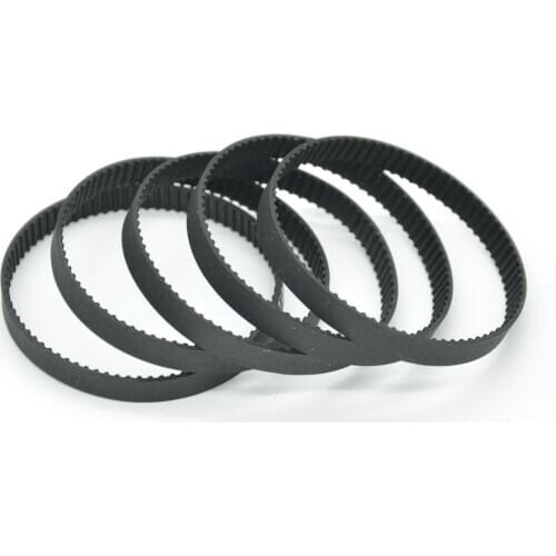 10pcs/lot MXL Timing Belt Closed-loop B109MXL 109 Teeth 3mm/6mm width