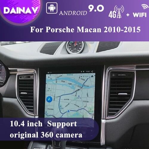 2 din Android Car Radio For Porsche Macan 2010 - 2015 car multimedia player auto audio stereo vertical screen head unit