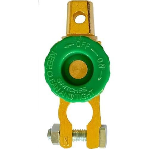 Car Battery Terminal Link Quick Cut-off Switch Rotary Disconnect Master Kill Shut Switch Quick Switch Isolator Battery Switch