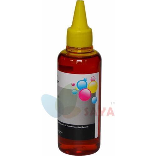 100ml universal Yellow Color Refill Dye Ink for Canon HP Epson Brother Lexmark DELL Kodak Inkjet Printer CISS Ink Cartridge