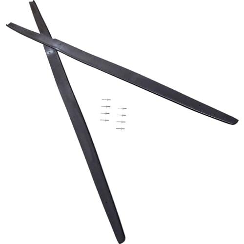 1Pair right and left SIDE SKIRT EXTENSION KIT GLOSS BLACK for BMW 4 SERIES F32 F33 F36 M PERFORMANCE