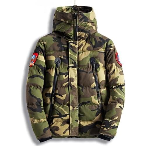 Newest Winter Thicken Camouflage Parkas Mens Cotton-padded Hooded Jackets Warm Military Tactical Windbreak Jacket ropa hombre