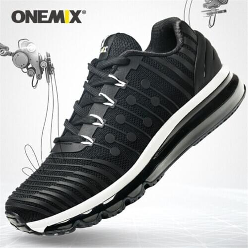 New Onemix Air Cushion Running shoes for Mens 97 KnItting Gym Sports Shoes Jogging Sneakers Outdoor Fitness Sneakers Max 12.5