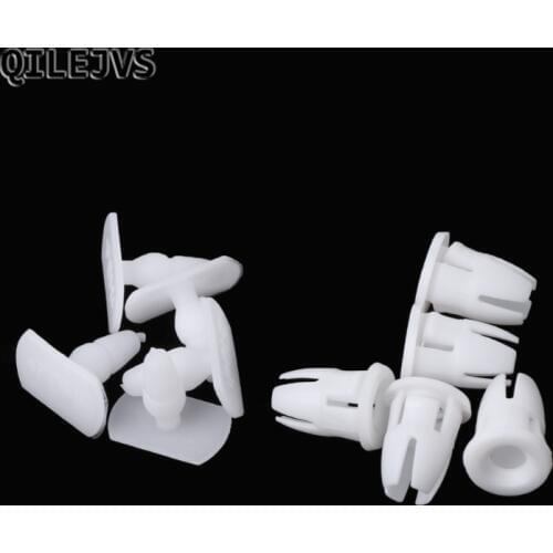 QILEJVS 5 Pairs Car Bumper Fastener Trim Push Clip Panel Rivets For Mercedes Benz