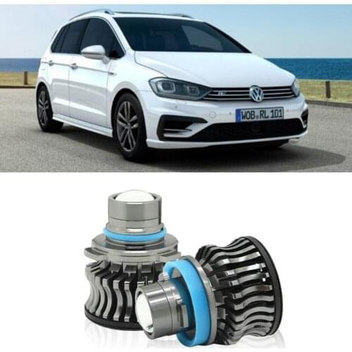Super Bright Fog lamp Light For VW golf sportsvan am1 /golf 7 mk7 VII 5G1 BQ1 BE1 BE2 error free Canbus 2400LM 50w