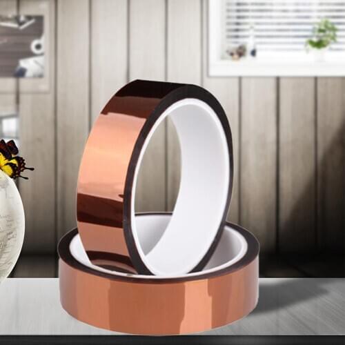 3D Printer Parts High Temperature Resistant Heat Tape Polyimide Insulating Thermal Insulation Adhesive Tape