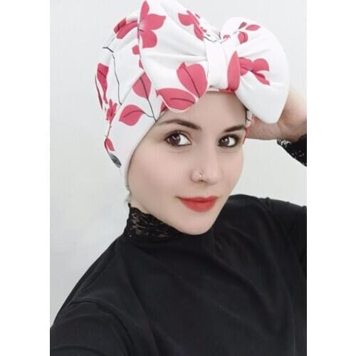 Women Leaf Pattern Bow Bone