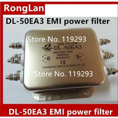 [ZOB] 100% NEW and original Jianli DL-50EA3 EMI Industrial grade power filter for three-phase four wire