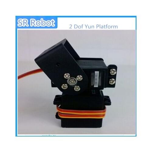 2 Dof Yun Platform For Robot Arm 2DOF Robotic Stent Fpv Camera Stent Manipulator With The Optional High Torque Servo Bracket Fra