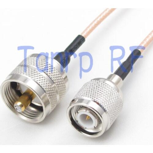 20inch UHF male plug to TNC male RF adapter connector 50CM Pigtail coaxial jumper cable RG316 extension cord