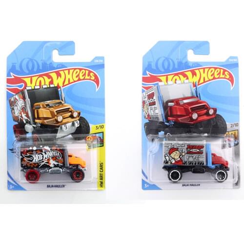 2018 BAJA HAULER Original Hot Wheels Mini Alloy Coupe 1/64 Metal Diecast Model Car Kids Toys Gift