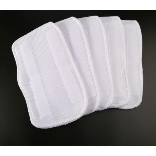 5Pcs Steam Mop Soft Microfiber Cloth Covers for Shark S3101 Head Replacement Pad 4XFB