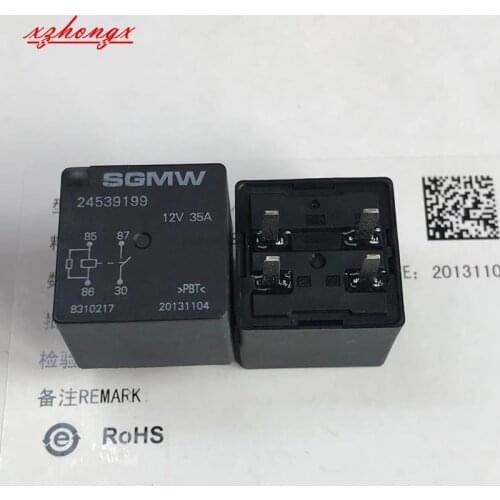 SGMW 24539199 12V35A Auto relay 9026316 96190189 4-pin HFV28
