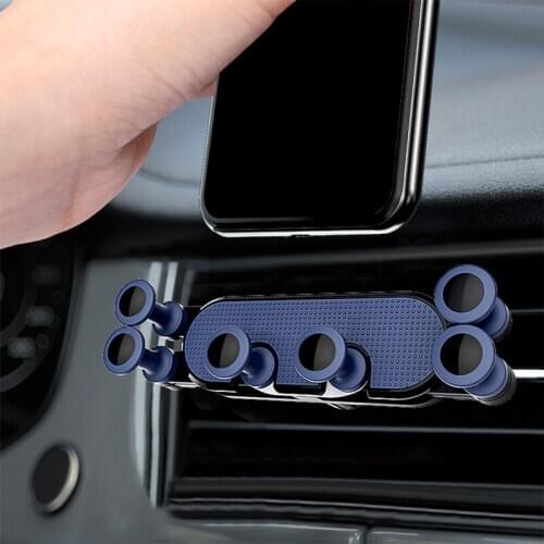 2021 Phone Car Holder Air Vent Universal GPS Bracket Clip Stand For Iphone 11 Xiaomi note 10 Gravity Car Phone Holder Automatic