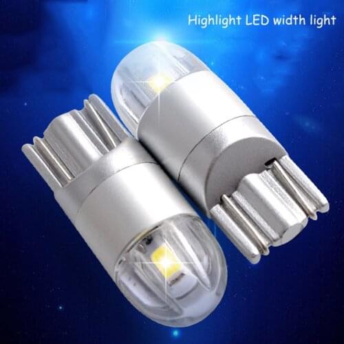 Car LED Small Light T10 / W5W 3030 Small Bulb, Super Bright Lens Reading Light, License Plate Light, Daytime Running Light